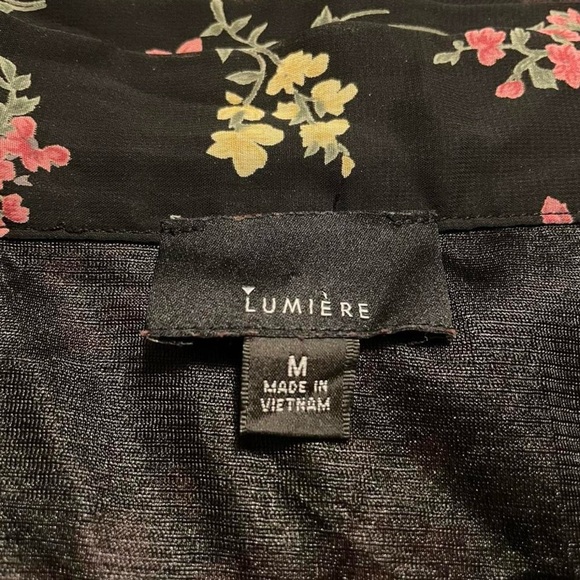 Lumiere Black Floral Maxi Skirt - Picture 5 of 5